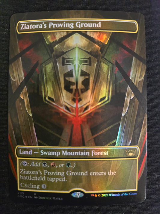 Ziatora's Proving Ground 295 R Streets Of New Capenna Borderless Foil NM