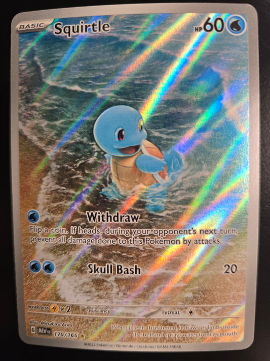 Squirtle 170/165 Scarlet & Violet 151 Holofoil NM