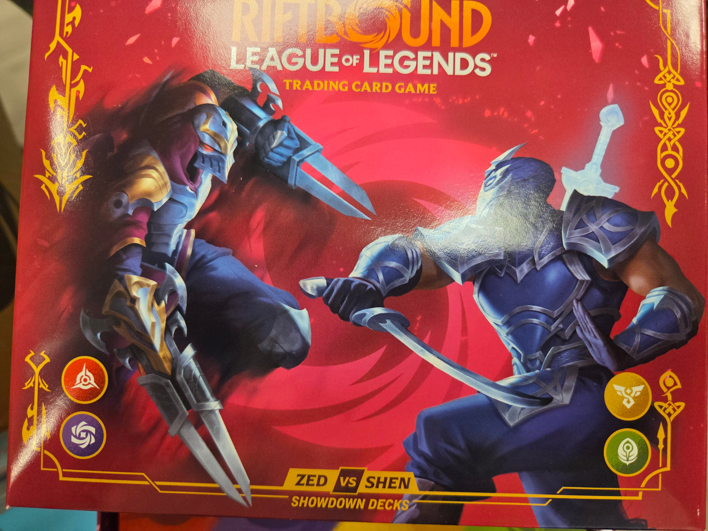 Riftbound Zed vs Shen Showdown Deck