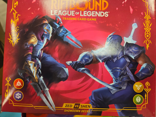 Riftbound Zed vs Shen Showdown Deck