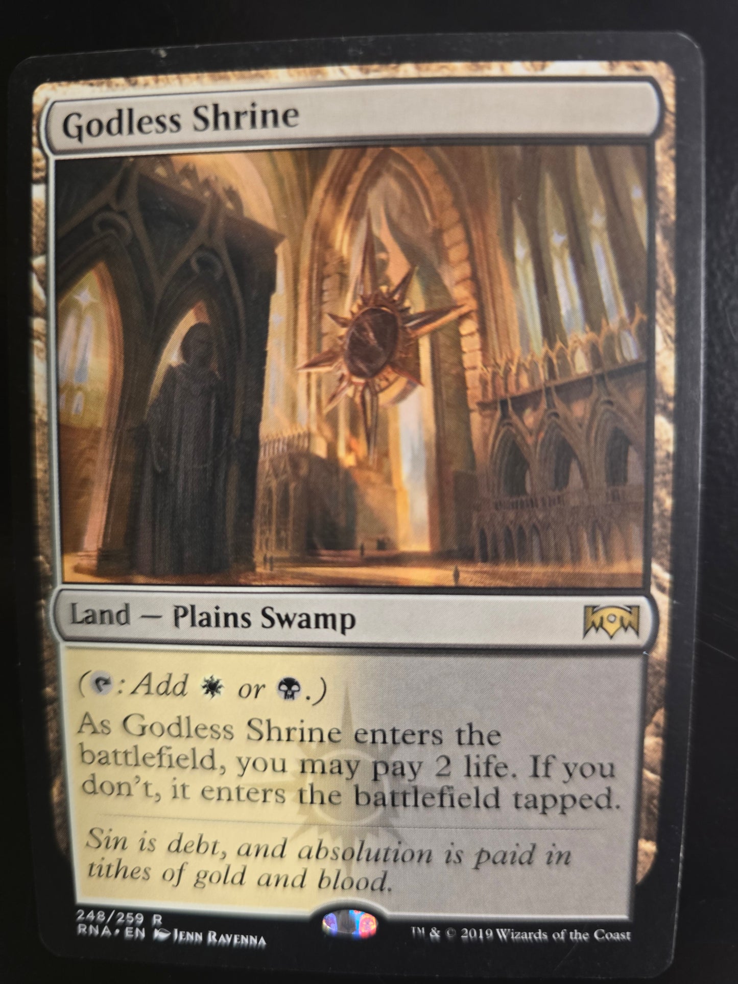 Godless Shrine 248/259 R Ravnica Allegiance Normal NM