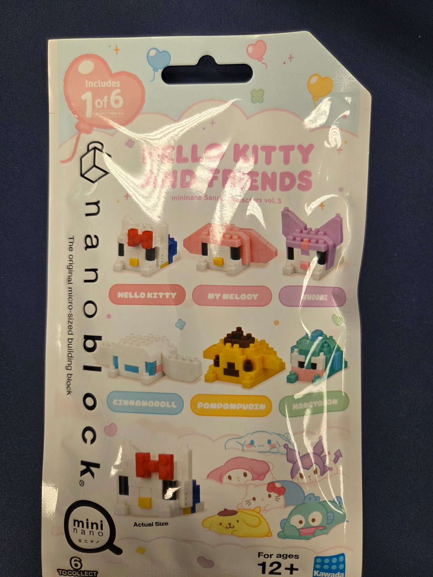 Nanoblock Sanrio Hello Kitty and Friends Mini Nano blind bag