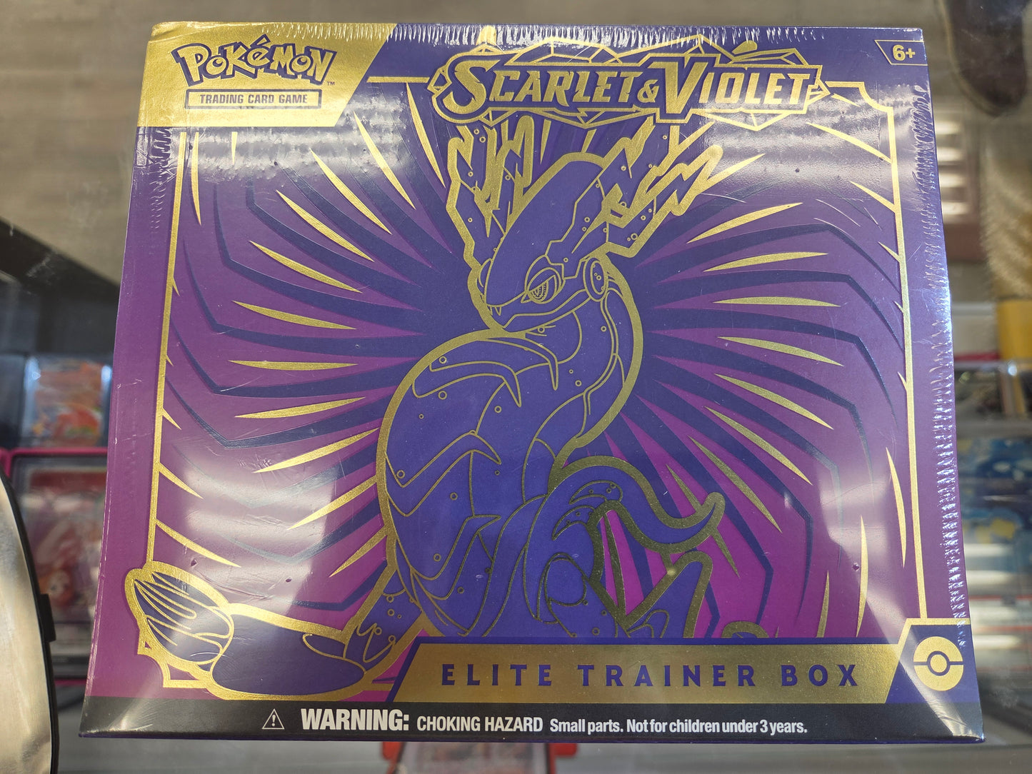 Scarlet and Violet Elite Trainer Box