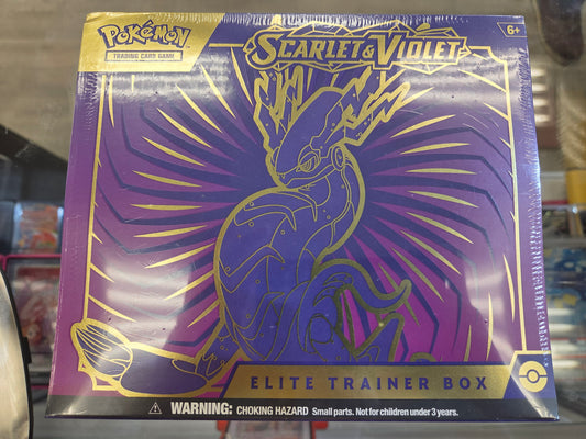 Scarlet and Violet Elite Trainer Box