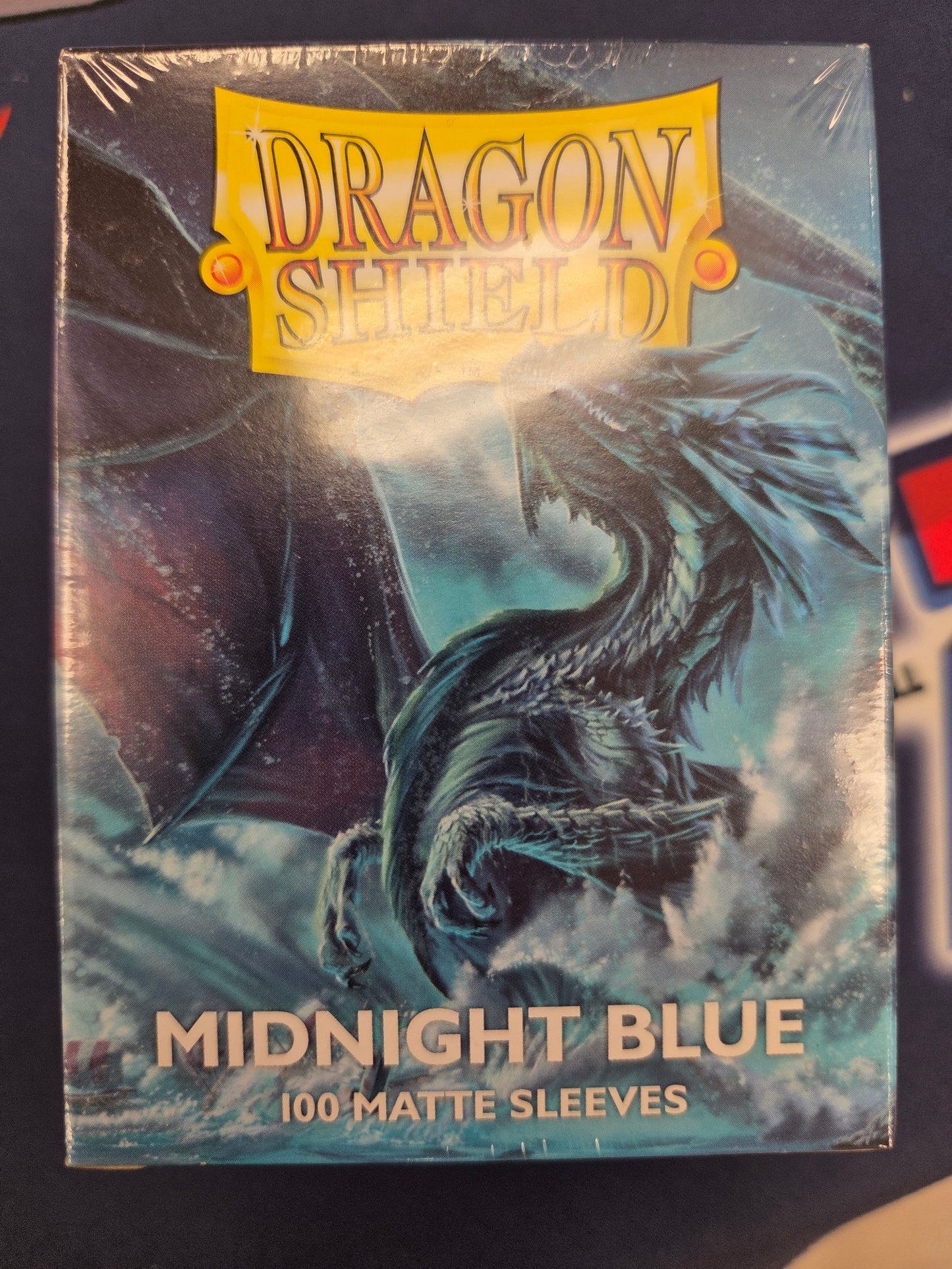 Dragon Shield 100 Matte Sleeves Midnight Blue