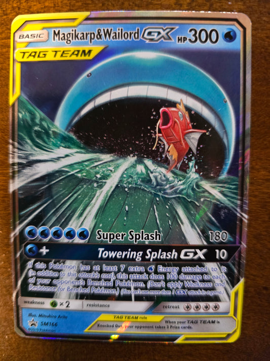 Magikarp & Wailord GX SM166 SM Promos Holofoil NM
