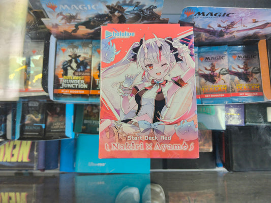 Hololive Productions Start Deck Red Nakiri Ayame