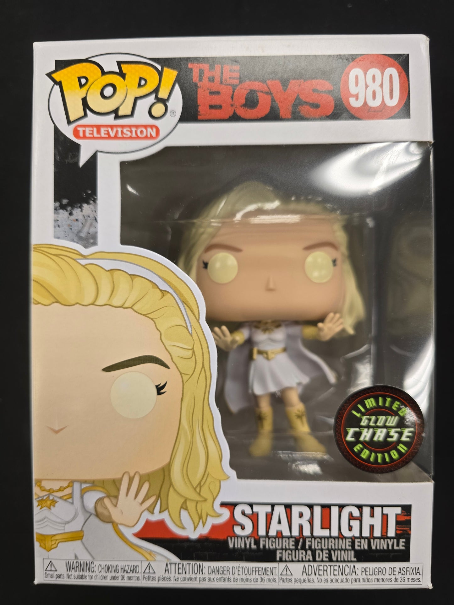 Funko-Pop! The Boys Starlight #980 Limited Edition Glow Chase