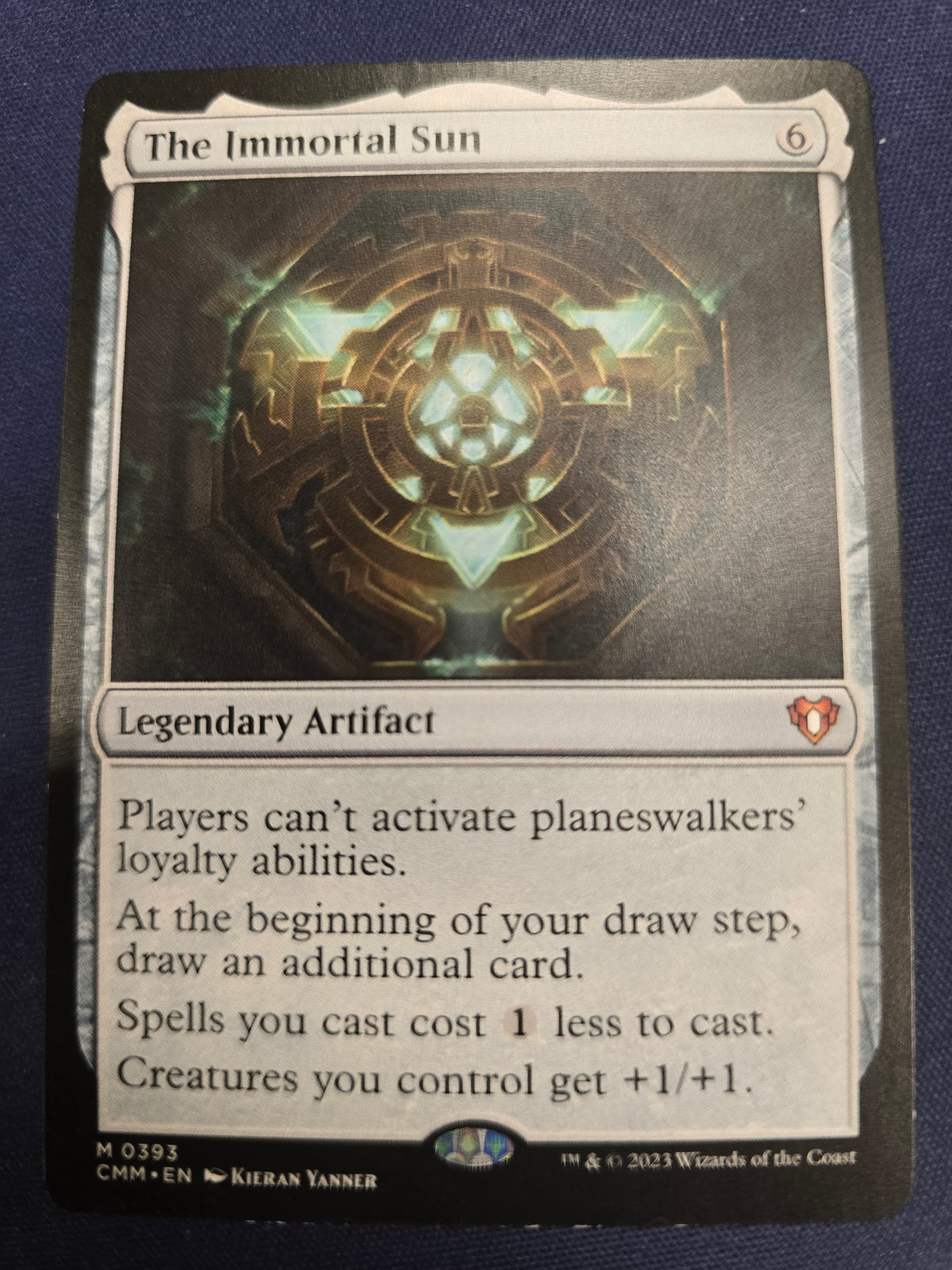 The Immortal Sun M 0393 Commander Masters Normal NM