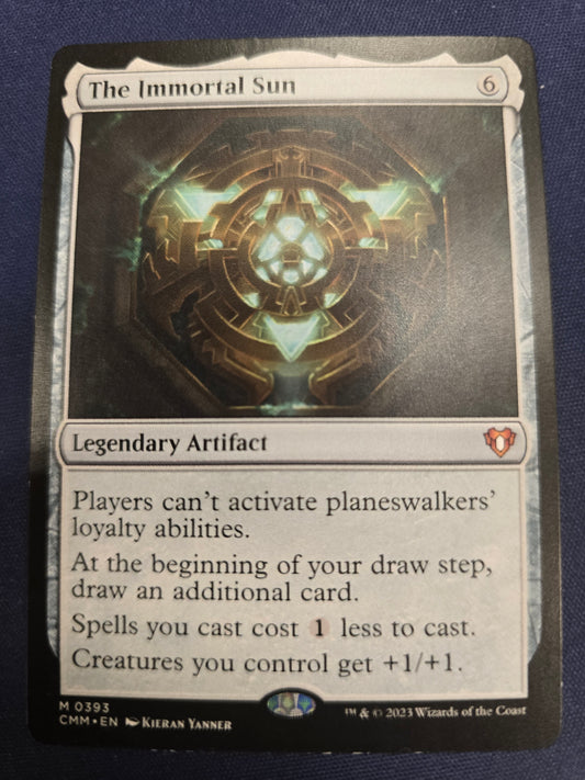 The Immortal Sun M 0393 Commander Masters Normal NM