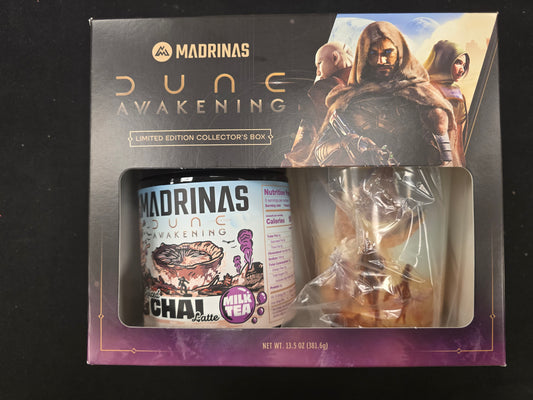 Madrinas Dune Awakening Spiced Chai Latte Milk Tea Limited Edition Collector's Box