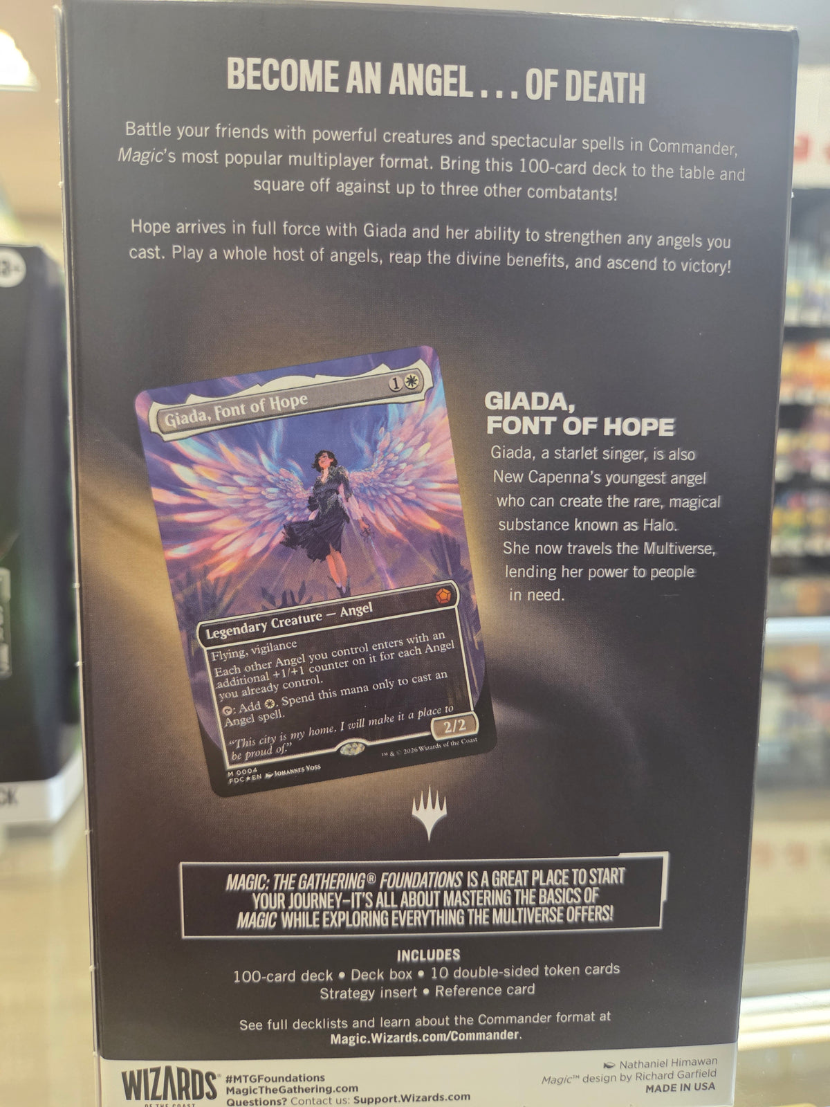 Magic the Gathering Foundations Commander Deck: Calling all Angels