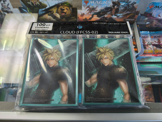 Final Fantasy Card Sleeves 100pcs Cloud 02