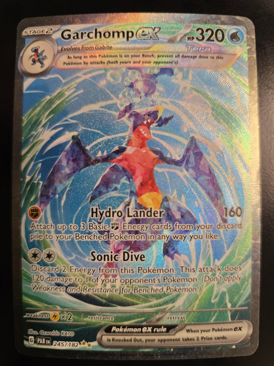 Garchomp Ex 245/182 Paradox Rift Holofoil LP