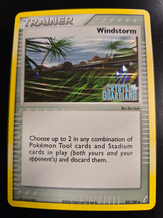 Windstorm 85/100 Crystal Guardians Reverse Holofoil NM