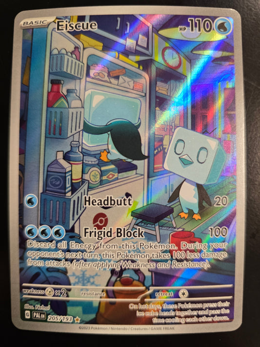 Eiscue 205/193 Paldea Evolved Holofoil NM