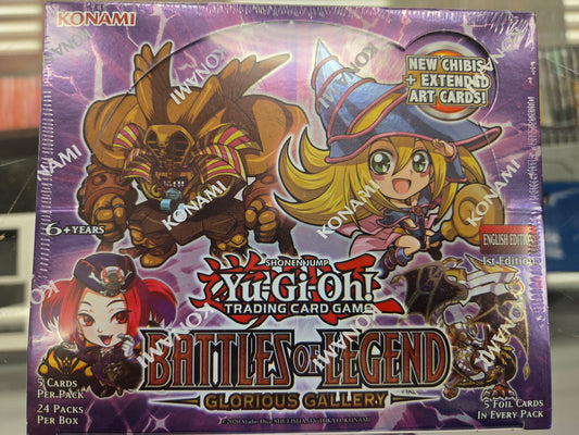Yu-Gi-Oh! Battles ig Legend Glorious Gallery Booster Box