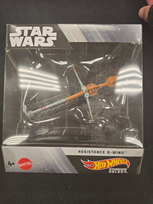 Star Wars Hotwheels Starships Select Resistance B-Wing