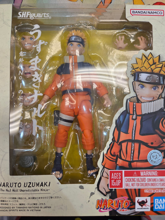 S.H.Figuarts Naruto Uzumaki -The No.1 Most Unpredictable Ninja-