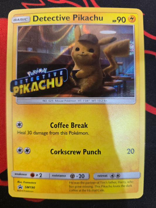 Detective Pikachu SM190 Holofoil NM