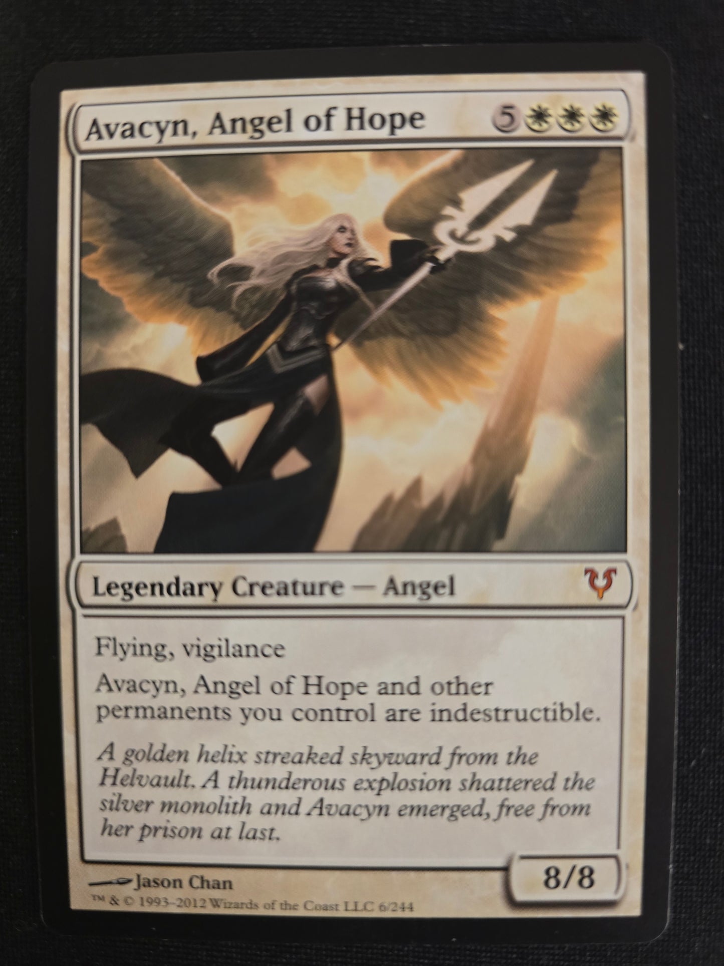 Avacyn, Angel Of Hope 6/244 Avacyn Restored Normal NM