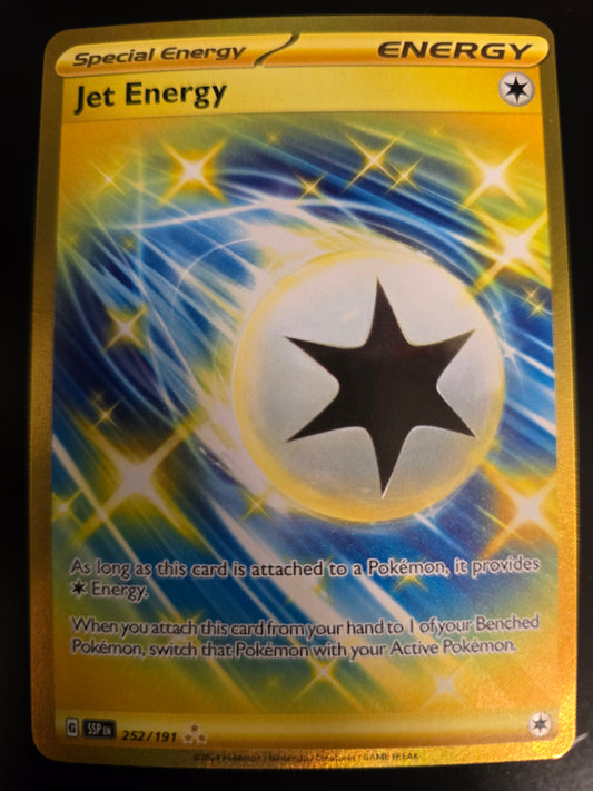 Jet Energy 252/191 Surging Sparks Holofoil NM