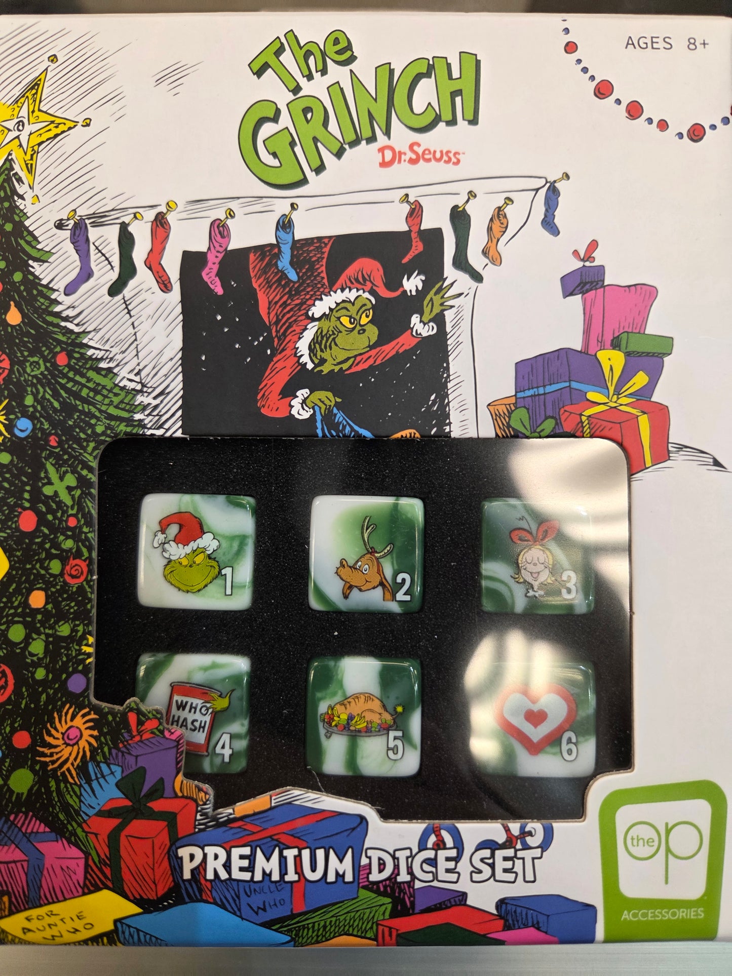 Dr. Seuss The Grinch Premium d6 collection