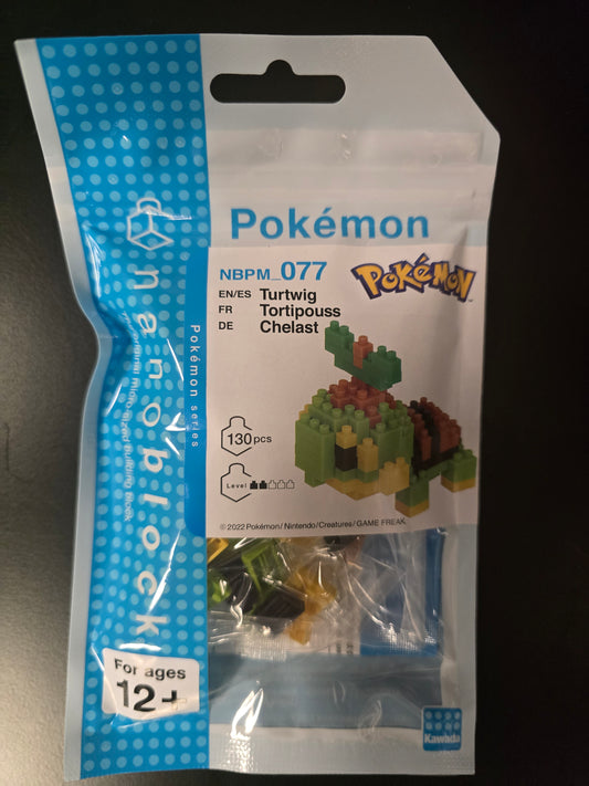 Nanoblock Pokemon Turtwig 130pcs