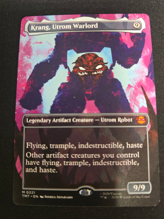 Krang, Utrom Warlord M 0221 TMNT Borderless Normal NM