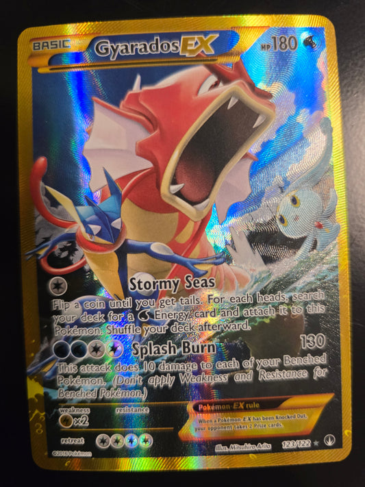 Gyarados Ex (Secret) 123/122 XY BREAKpoint Holofoil LP