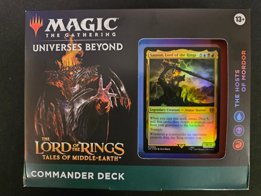MTG LOTR: Tales Of Middle-Earth  The Hosts Of Mordor Commander Deck