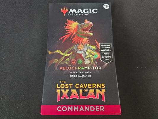 MTG The Lost Caverns Of Ixalan Veloci-Ramp-Tor Commander Deck