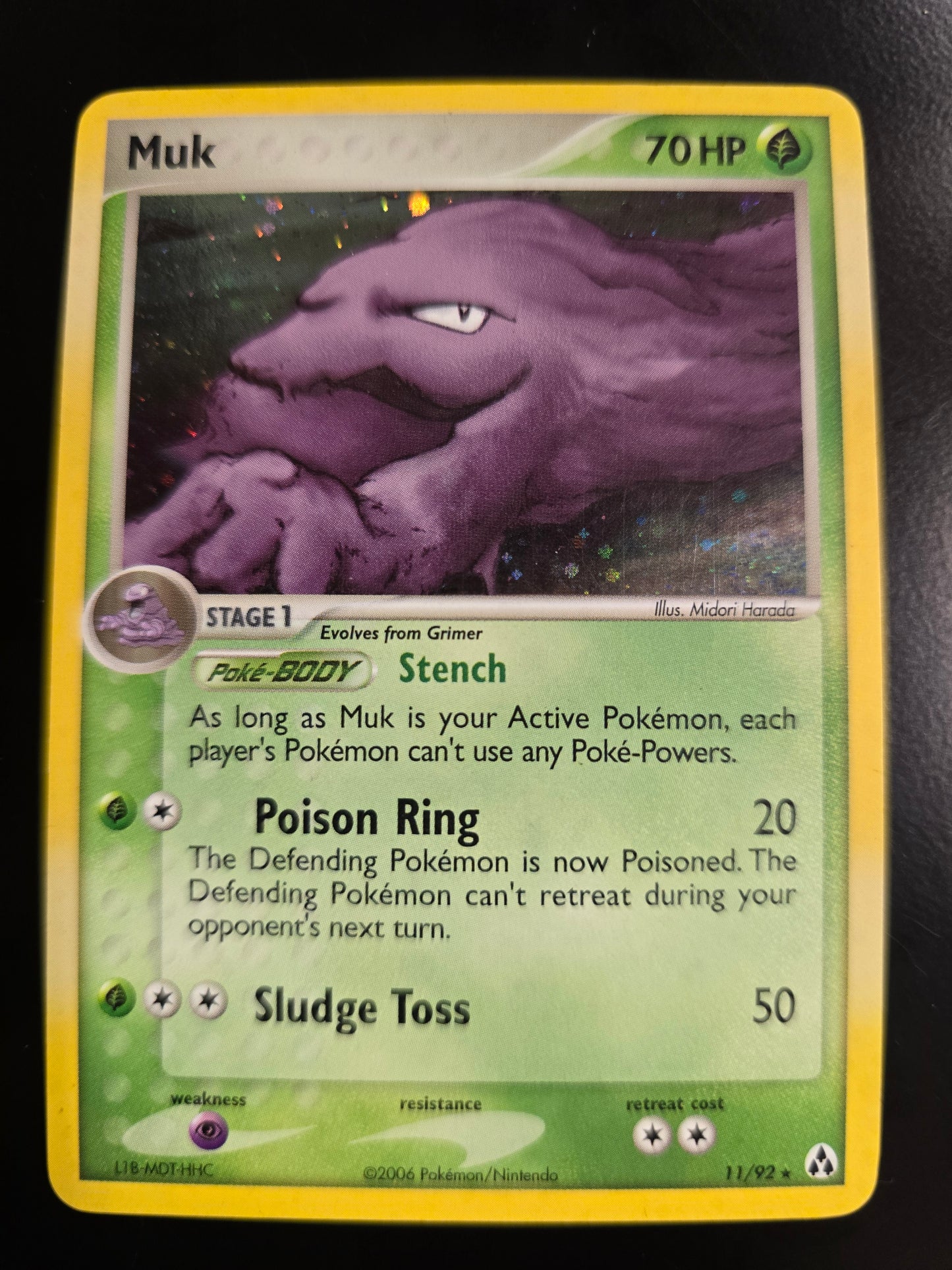 Muk 11/92 Legend Maker Holofoil NM