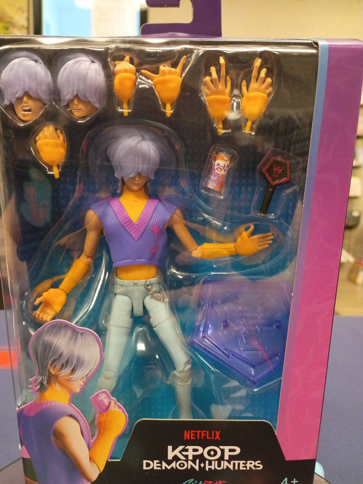 Mattel K-Pop Demon Hunters SajaBoys Mystery Posable action figure