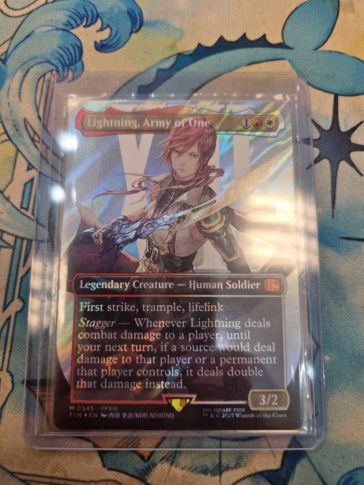 Lightning, Army Of One Borderless Surge FOIL