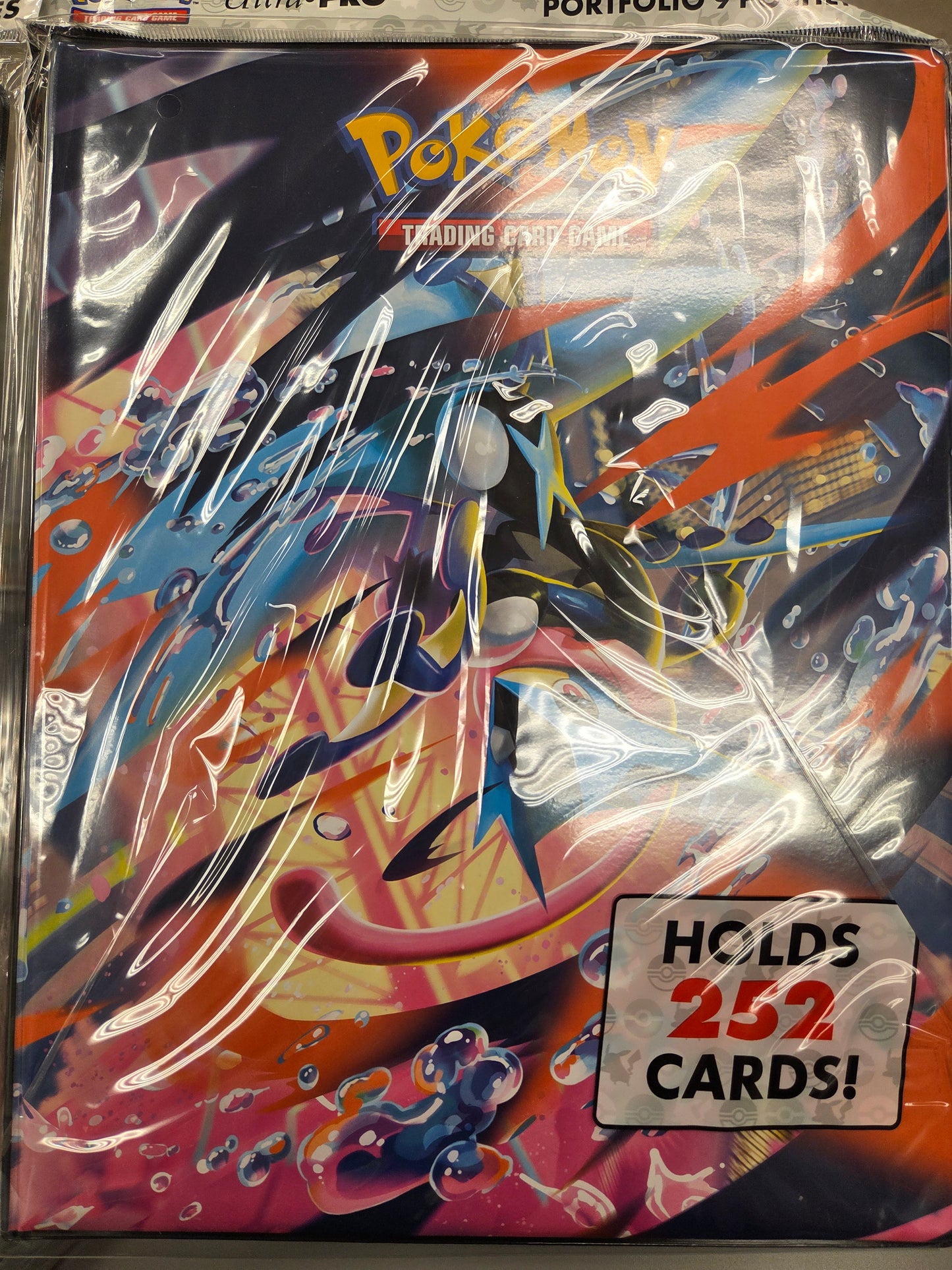 Pokémon 252 card 9 pocket binder Chaos Rising