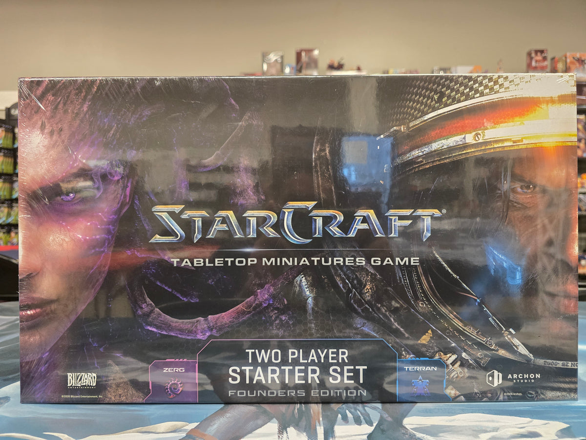 StarCraft Tabletop Zerg/Terran Two Player Starter Set Founders Edition