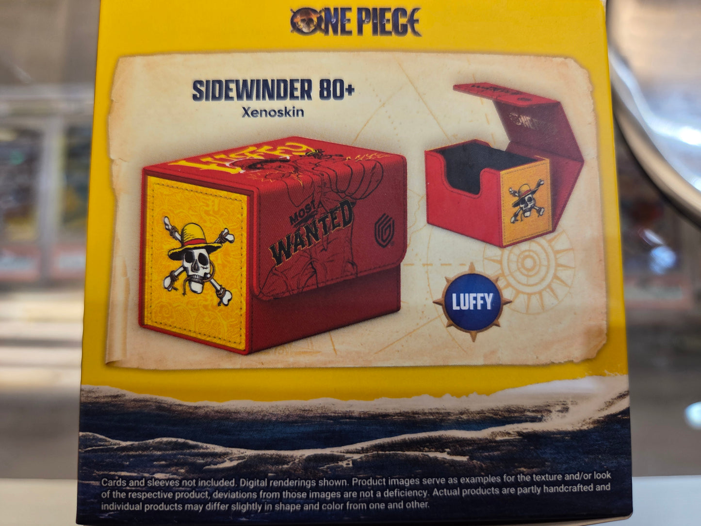 Ultimate Guard Sidewinder 80+ Xenoskin deck box Luffy
