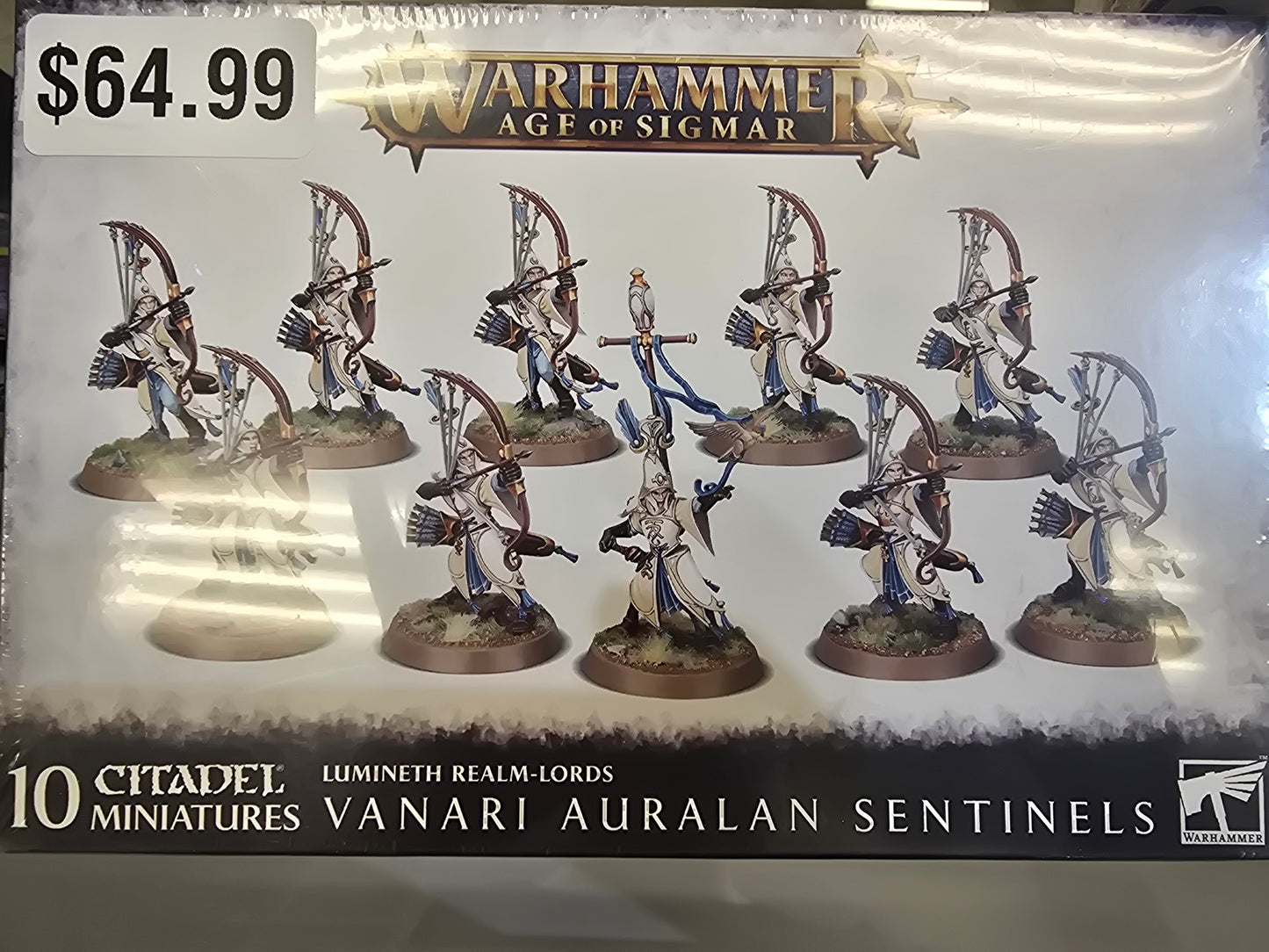 Warhammer Age of Sigmar Lumineth Realm-Lords Vanari Auralan Sentinels