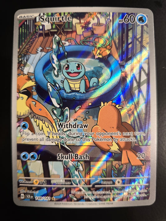 Squirtle 148/142 Stellar Crown Holofoil NM