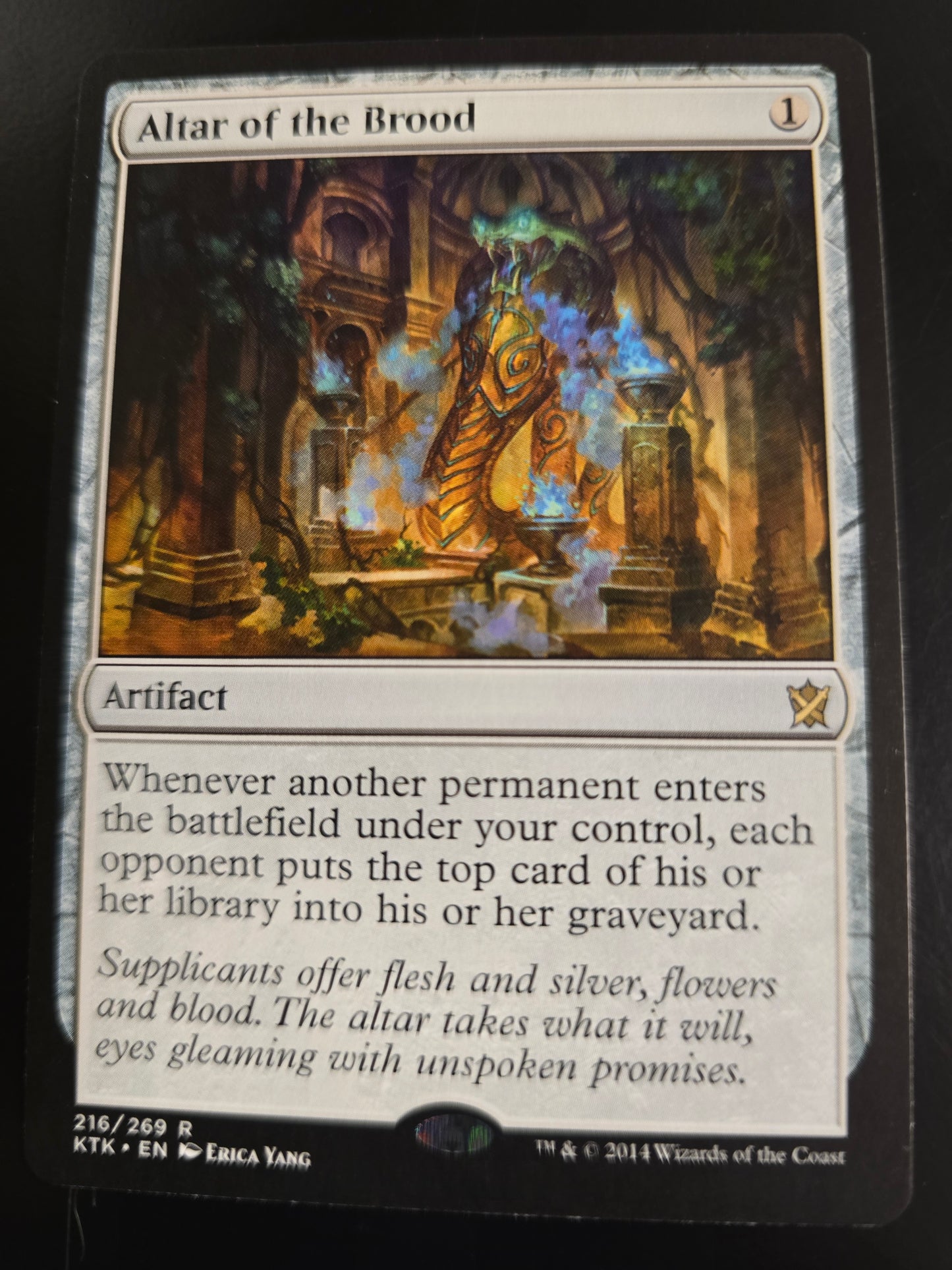Altar Of The Brood 216/269 R Khans Of Tarkir Normal NM