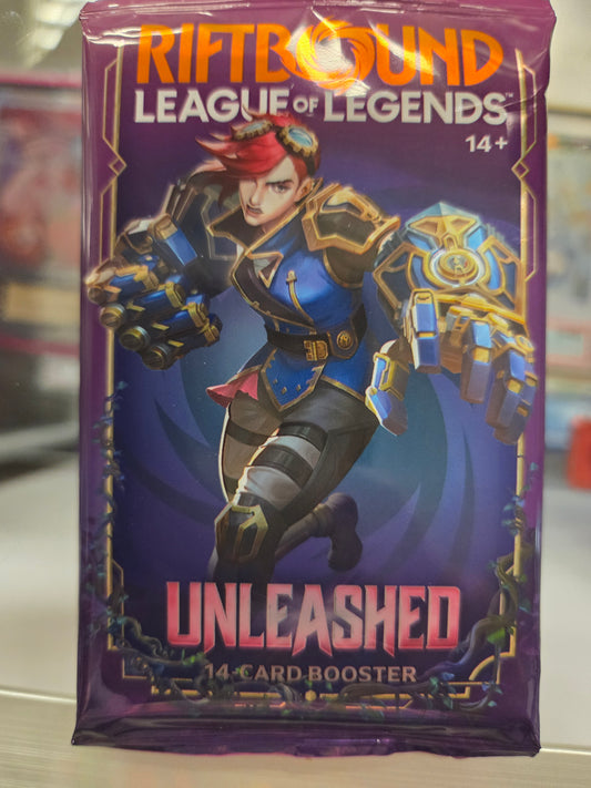Riftbound League of legends Unleashed Booster Pack Single