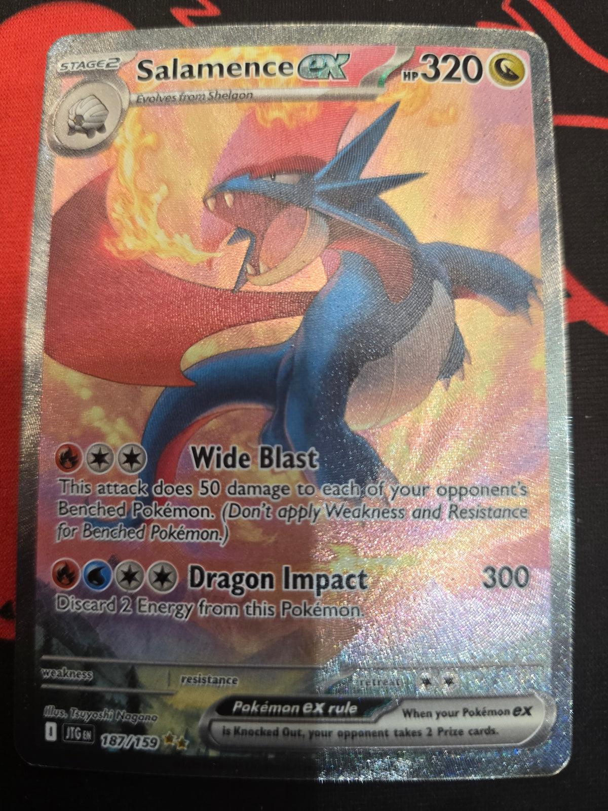 Salamence Ex 187/159 Holofoil NM