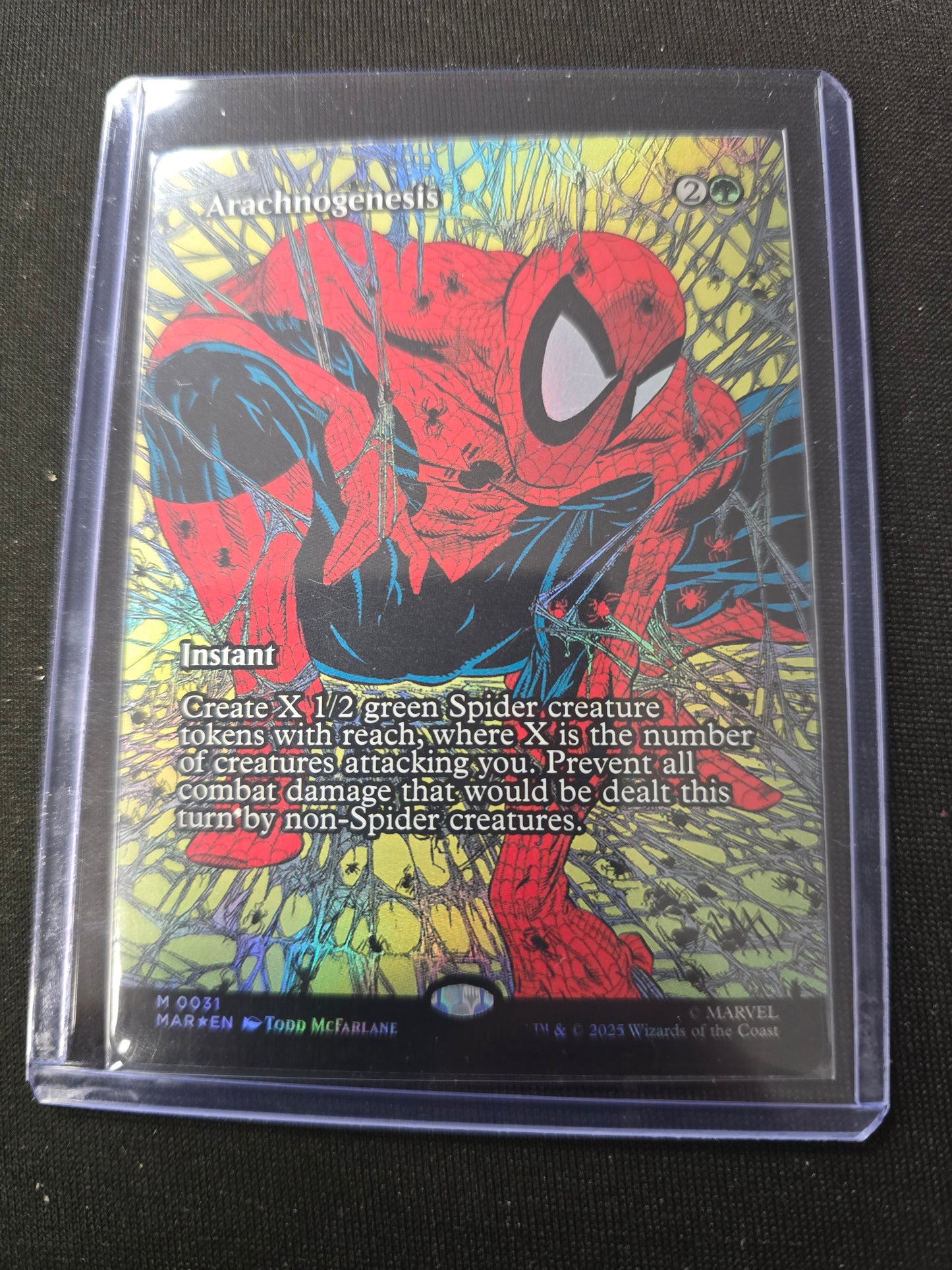 Arachnogenesis M 0031 Marvel Universe Eternal-Legal Foil NM