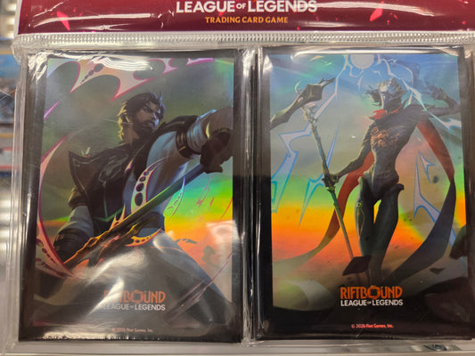 Riftbound League of Legends Jayce vs Viktor 100 pack art sleeves