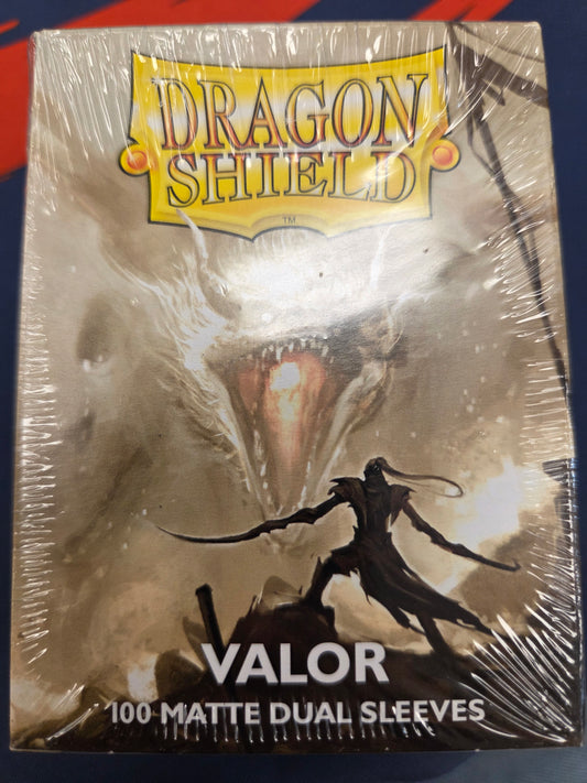 Dragon Shield 100 Matte Sleeves Valor
