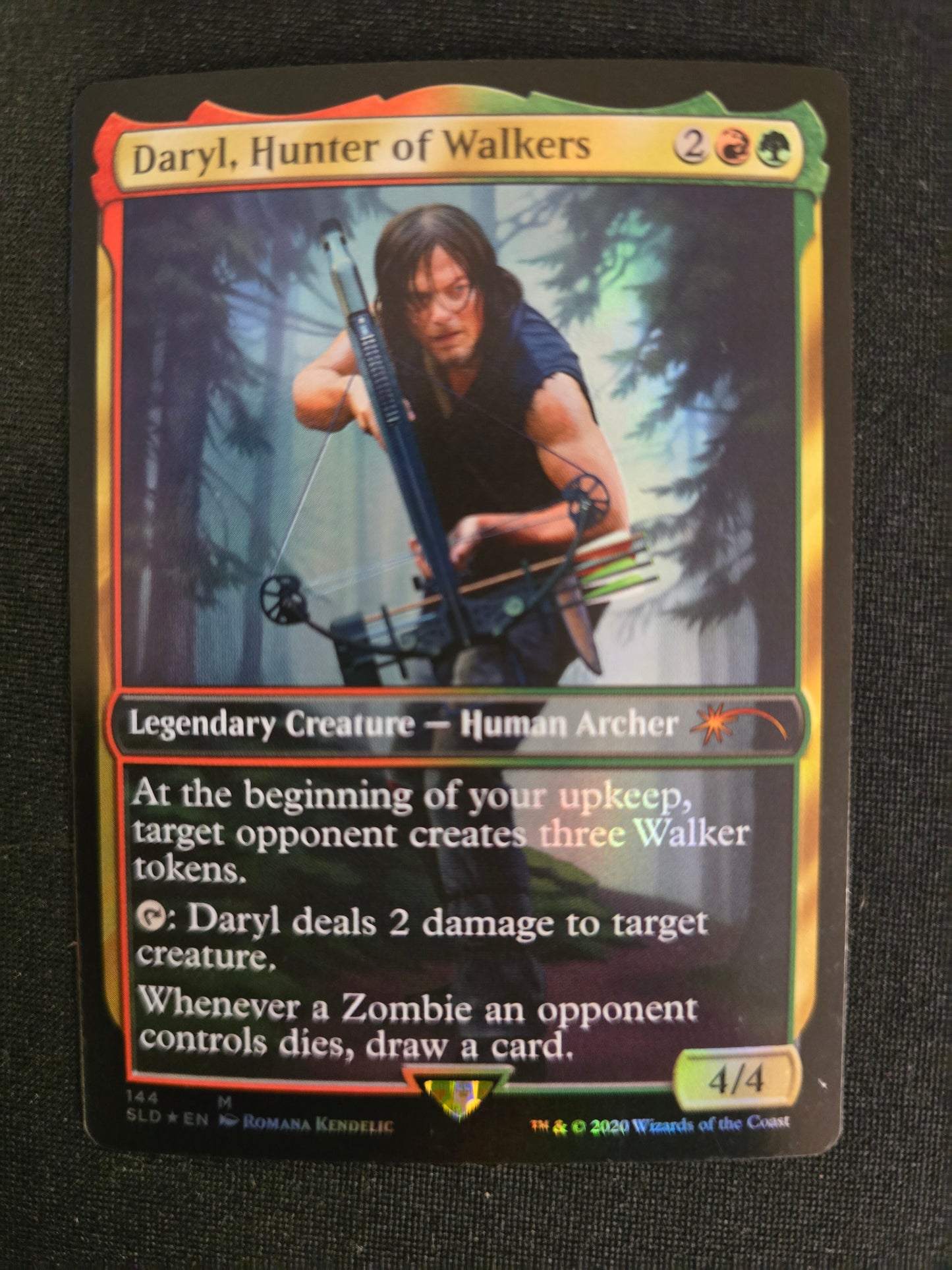 Daryl, Hunter Of Walkers 144 M Secret Lair Drop Series Foil NM