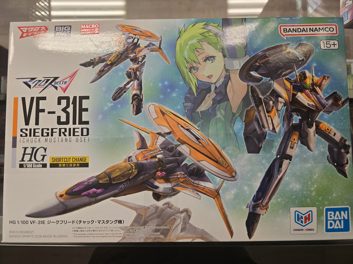 Macross Delta VF-31E Siegfried HG 1/100 Scale