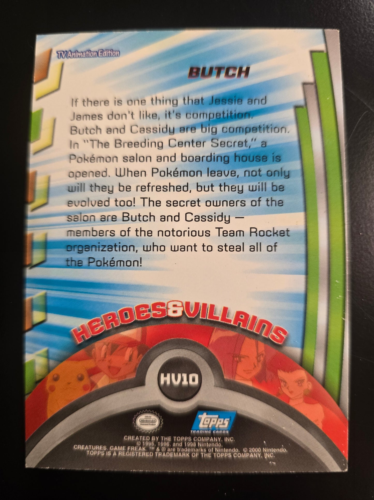 Butch Topps Trading Cards