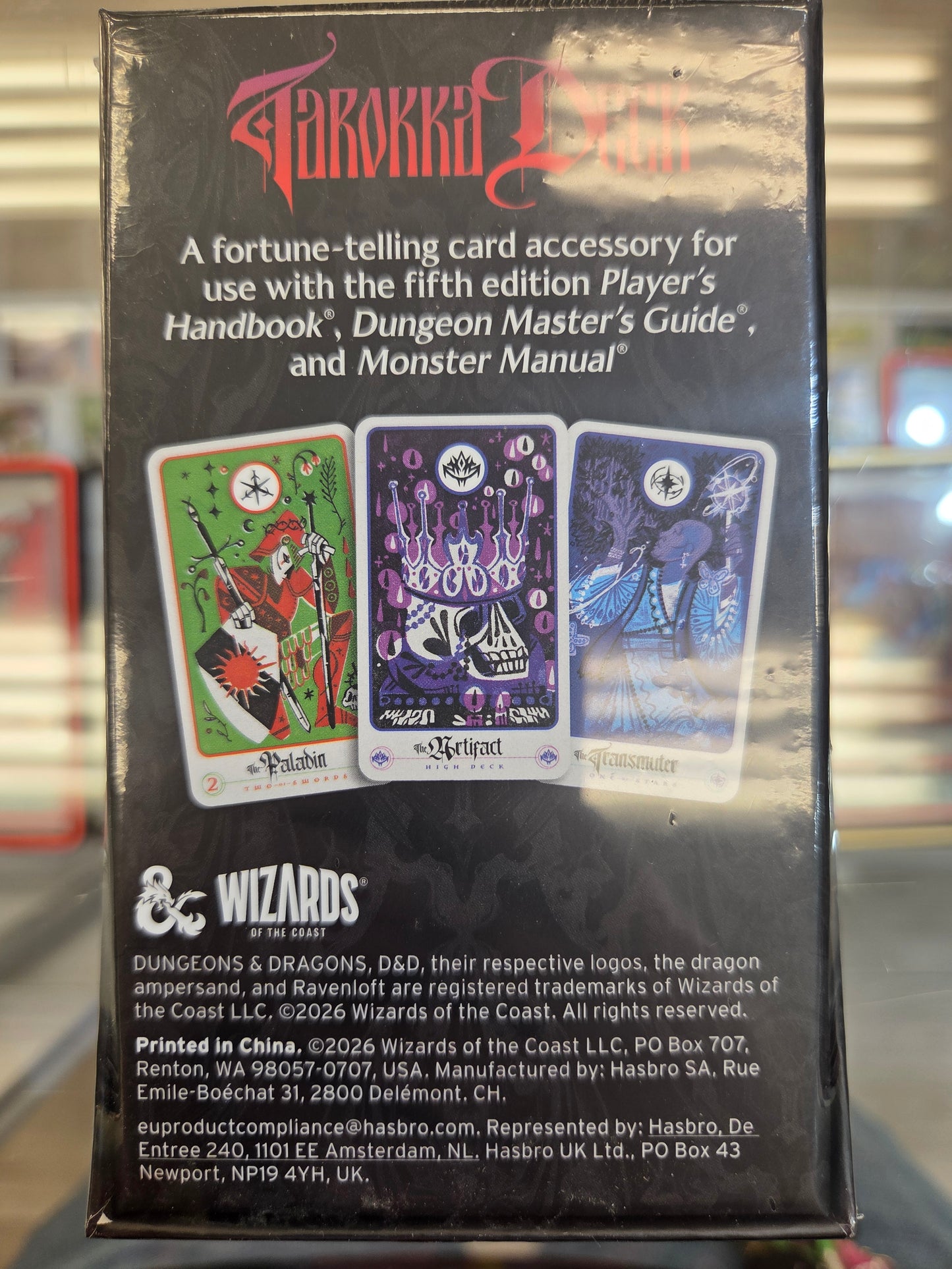 DND Ravenloft Tarokka Deck